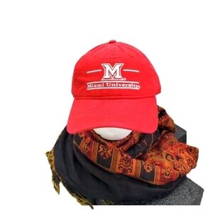 The Game Miami University (Ohio) Bar Design Hat Red
